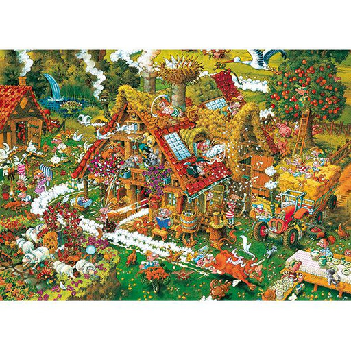 Funny Farm Cartoon Classics 1000 Piece Jigsaw Puzzle Heye - for just $29.99! 