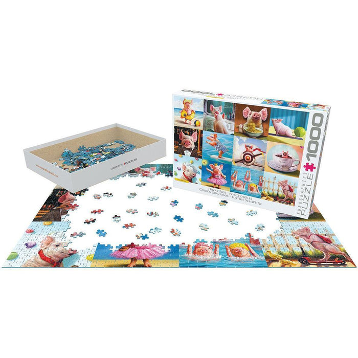 Funny Pigs 1000 Piece Jigsaw Puzzle Eurographics - for just $19.99! 
