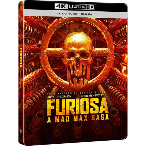 Furiosa: A Mad Max Saga - Limited Edition Steelbook - Goldskull (4K Ultra HD + Blu-ray) - for just $32.99! 