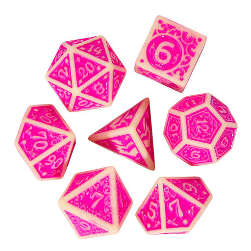 Fuscia Depths RPG Dice Set - for just $12.99! 