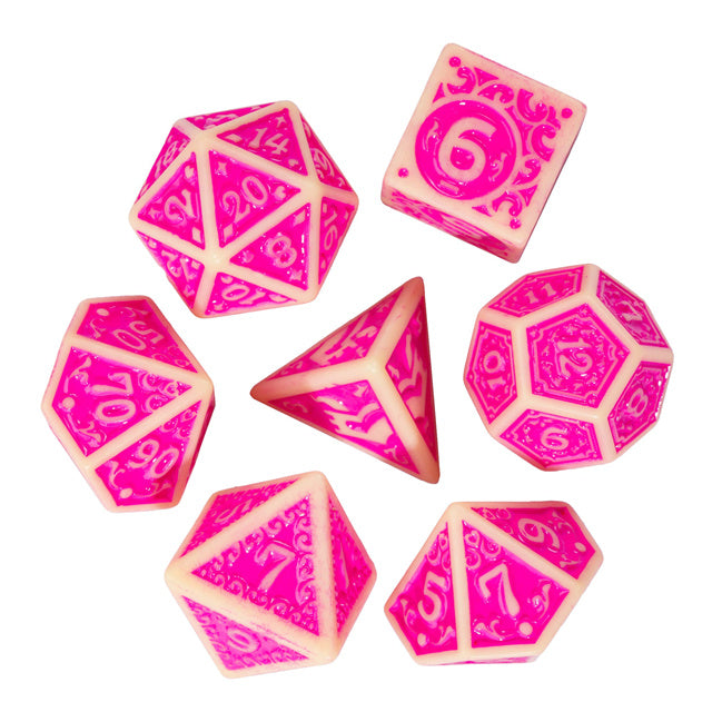 Fuscia Depths RPG Dice Set - for just $12.99! 