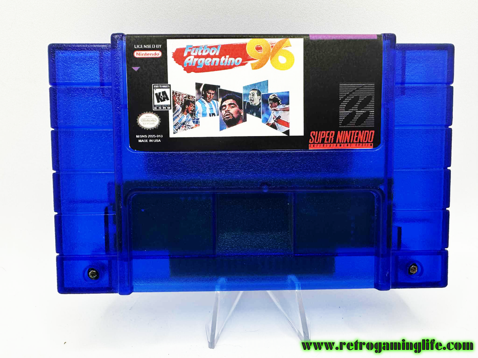 Fútbol Argentino ‘96 – Super Nintendo Reproduction Cartridge - for just $24.99! 