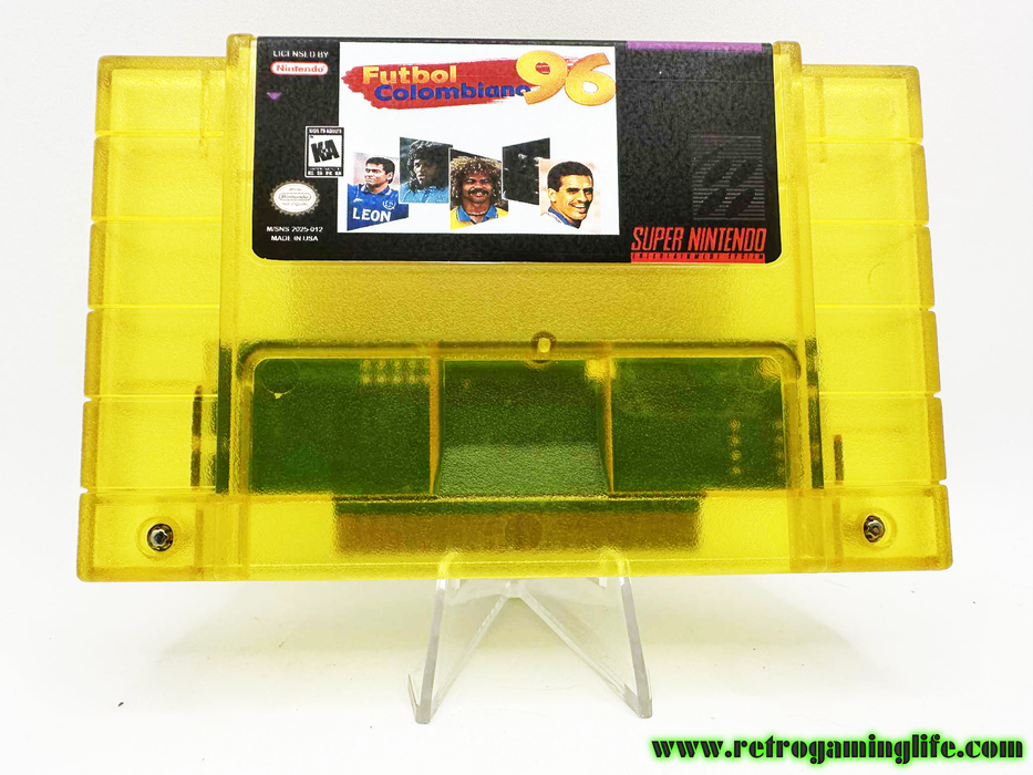 Futbol Colombiano 96 - Super Nintendo Reproduction - for just $24.99! 