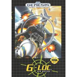 Front cover view of G-LOC Air Battle - Sega Genesis 