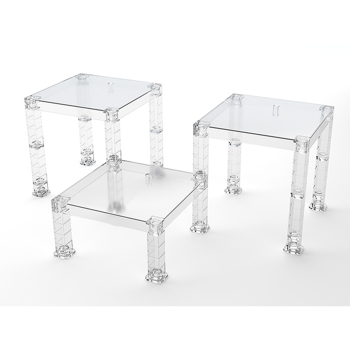 Good Smile Company: The Simple Stand: Build-On Type (Translucent) x3 - for just $15.99! 