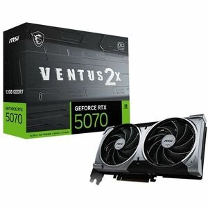MSI RTX 5070 12G VENTUS 2X OC – Dual-Fan GDDR7 Graphics Card - for just $689.99! 