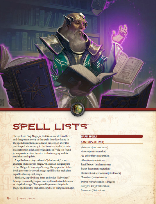 Deep Magic (Pocket Edition) (5E) - for just $24.99! 