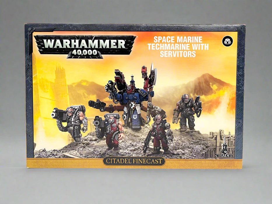 Warhammer 40K: Space Marines - Techmarine with Servitors - for just $99.99! 