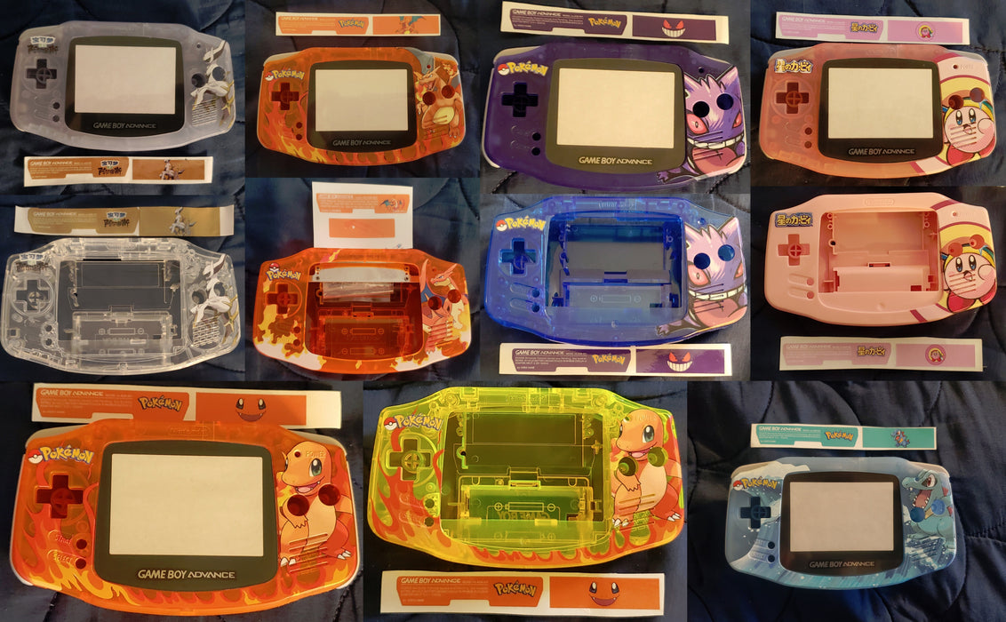 GBA Game Boy Advance Case Replacement Shell Full Housing Pokemon - for just $45.99! 