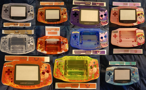 GBA Game Boy Advance Case Replacement Shell Full Housing Pokemon - for just $45.99! 
