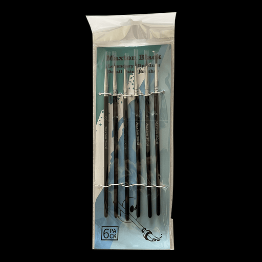 SleepwalkAir: Ghost Brush - Maxton Black - Legendary Miniature Detail Brush Set (6) - for just $19.99! 