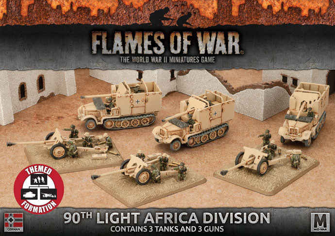 Flames of War: German 90th Light Africa Division (Mid War) - for just $62.50! 