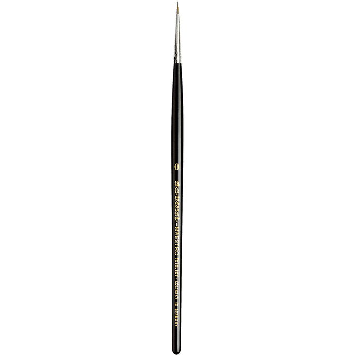 Da Vinci: Maestro - Kolinsky Red Sable Brush - Series 10 - Size 0 - Round - for just $28.95! 