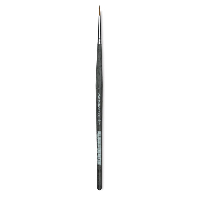 Da Vinci: Colineo - Synthetic Kolinsky Red Sable Brush - Series 5522 - Size 1 - Round - for just $16.25! 