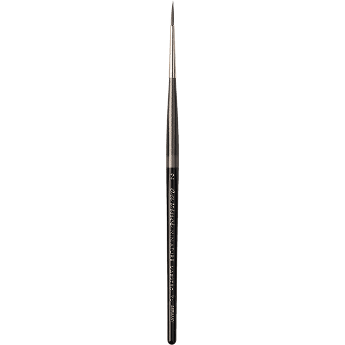 Da Vinci: Miniature Maestro - Kolinsky Red Sable Brush - Series 70 - Size 2 - Round, Extra Long and Extra Pointed - for just $32.95! 