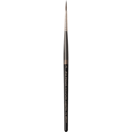 Da Vinci: Miniature Maestro - Kolinsky Red Sable Brush - Series 70 - Size 3 - Round, Extra Long and Extra Pointed - for just $37.25! 