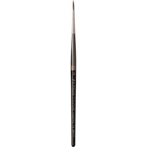 Da Vinci: Miniature Maestro - Kolinsky Red Sable Brush - Series 76 - Size 3 - Round, Short and Pointed - for just $36! 