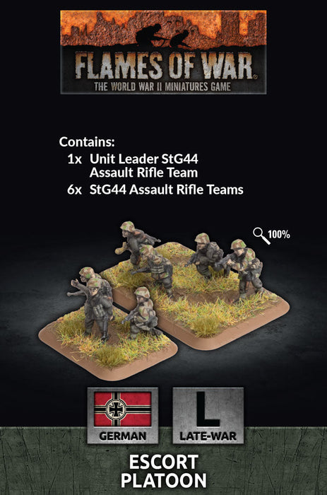 Flames of War: German Escort Platoon (Late War) - for just $15! 