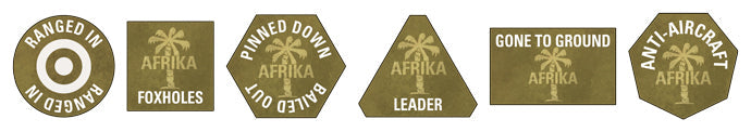 Flames of War: German Afrika Korps Token Set - for just $10.50! 