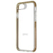 ZAGG Piccadilly Series Hybrid Case for Apple iPhone 8 and 7 - Clear/Gold border - for just $6.99! 