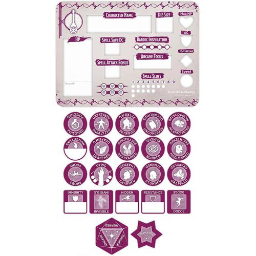 D&D: Bard Token Set - for just $15! 