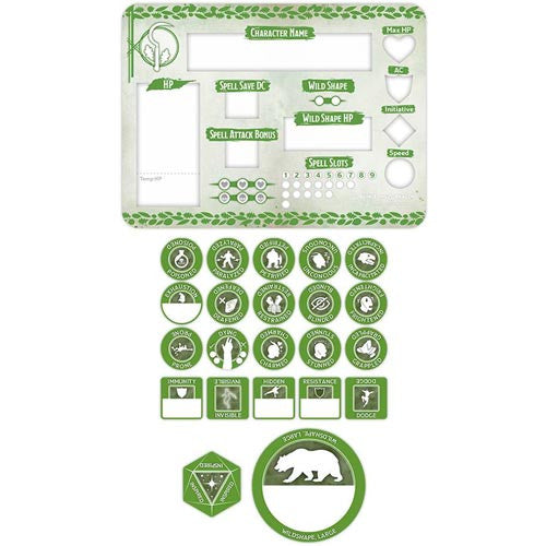 D&D: Druid Token Set - for just $15! 