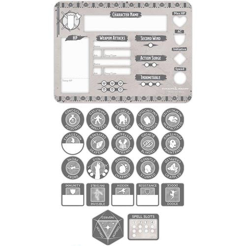 D&D: Fighter Token Set - for just $15! 