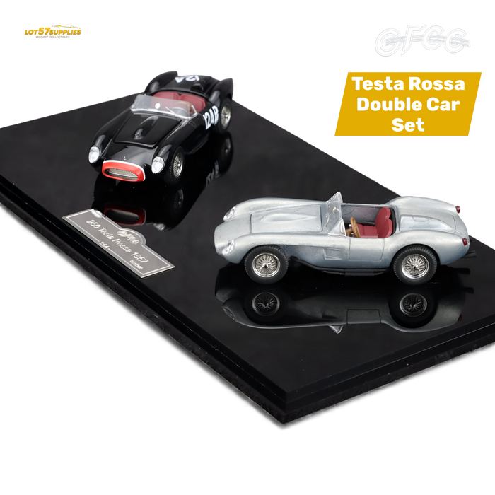 GFCC 250 Testa Rossa Black Beauty Double Car Set 1:64 - for just $99.99! 