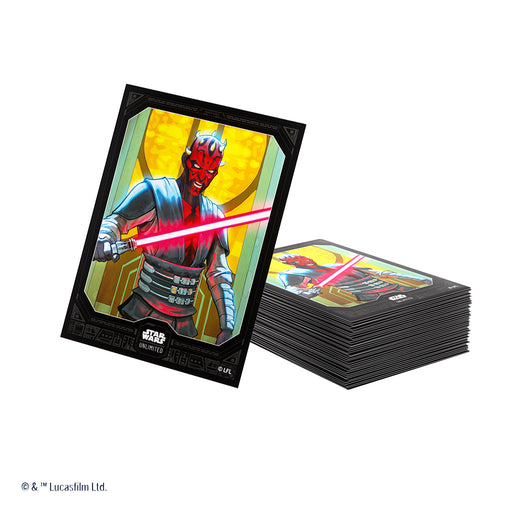 Gamegenic Star Wars: Unlimited Art Sleeves - Darth Maul (60ct) - for just $5.95! 