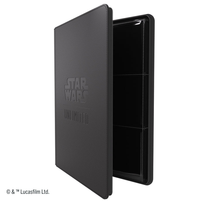 Gamegenic Star Wars: Unlimited 18-Pocket Zip-Up Album (Black) - for just $27.95! 