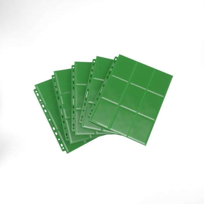 GameGenic Sideloading 18-Pocket Pages - 10 pack - Green - Just $5.99! Shop now at Retro Gaming of Denver