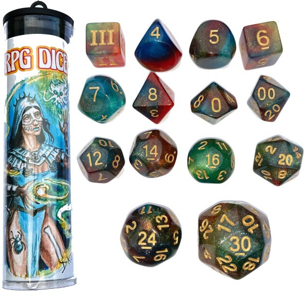 Dungeon Crawl Classics Dice: Motes of Mercurial Magic - for just $34.99! 