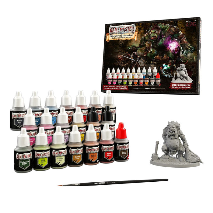 The Army Painter - GAMEMASTER: Wandering Monsters RPG Paint Set - for just $49.99! 