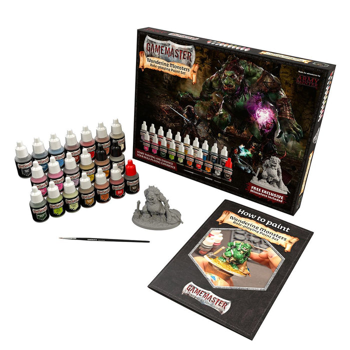 Army Painter Gamemaster: Wandering Monsters Paint Set - for just $49.99! 
