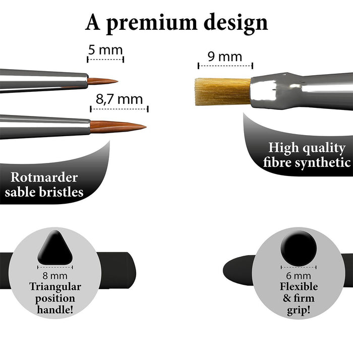 GameMaster: Character Brush Set - for just $16.50! 