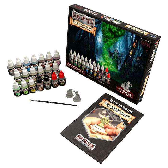 The Army Painter - GAMEMASTER: Wilderness Adventures RPG Paint Set - for just $49.99! 