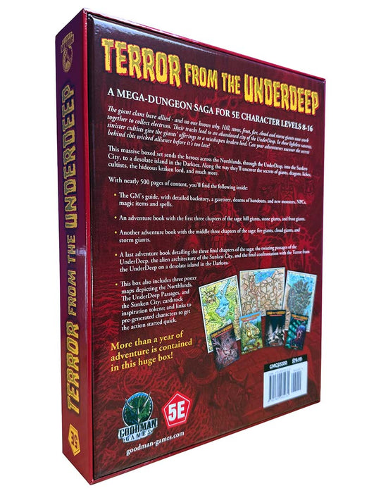 Terror from the UnderDeep Boxed Set - for just $79.99! 