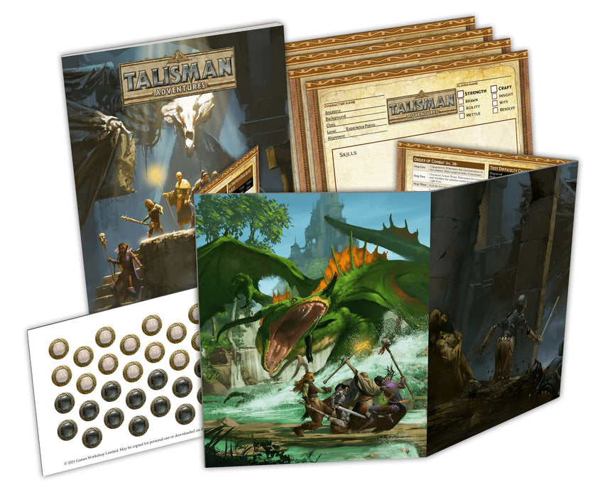 Talisman Adventures RPG: Game Master's Kit - for just $19.99! 