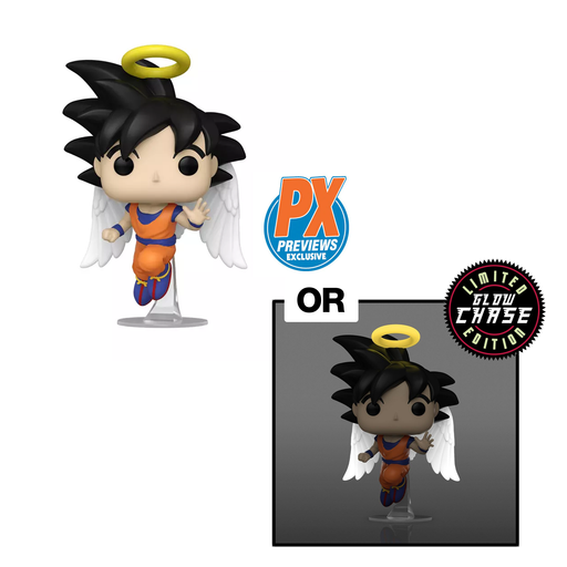 Funko POP! Dragon Ball Z - Goku with Wings Figure #1430 Preview Exclusives (PX) - for just $14.99! 