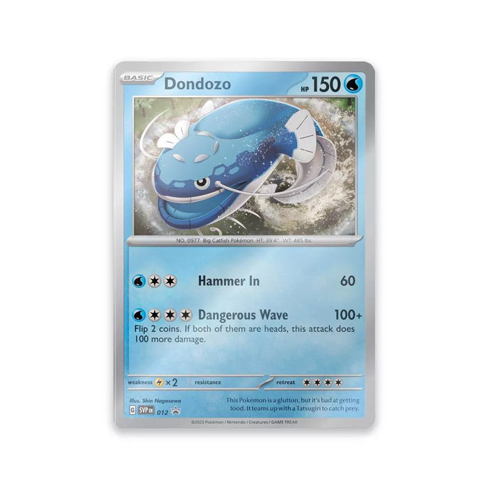 Pokemon: Scarlet & Violet - 3-Booster Blister Pack - Dondozo - for just $15! 
