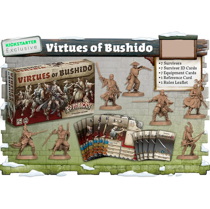 Zombicide: White Death Virtues of Bushido - Kickstarter Exclusive - for just $29.99! 
