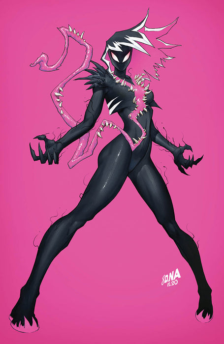 KING IN BLACK GWENOM VS CARNAGE #1 (OF 3) UNKNOWN COMICS DAVID NAKAYAMA EXCLUSIVE VIRGIN COLOR BLEED VAR (01/13/2021) - for just $20! 