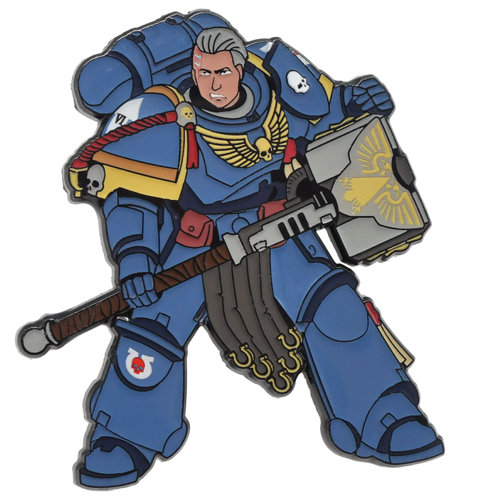 Foam Brain Mystery Loot: 40K Enamel Pins - Ultramarines vs Tyranids - for just $11.99! 