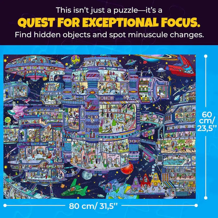 Galactic Tails Seekers Finders 1000 Piece Jigsaw Puzzle Quokka - for just $24.99! 