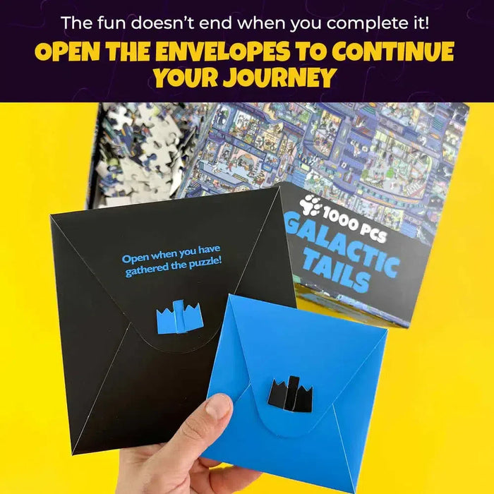 Galactic Tails Seekers Finders 1000 Piece Jigsaw Puzzle Quokka - for just $24.99! 