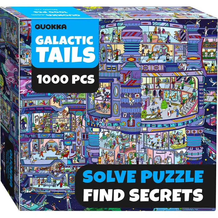 Galactic Tails Seekers Finders 1000 Piece Jigsaw Puzzle Quokka - for just $24.99! 