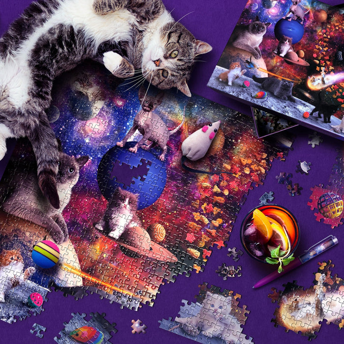 Galaxy Cats 1000 Piece Jigsaw Puzzle Fred - for just $19.99! 