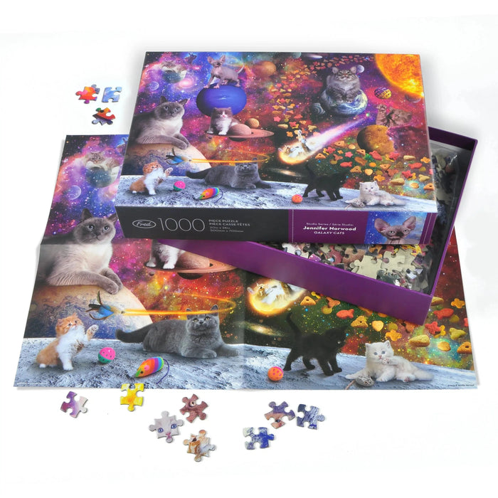 Galaxy Cats 1000 Piece Jigsaw Puzzle Fred - for just $19.99! 