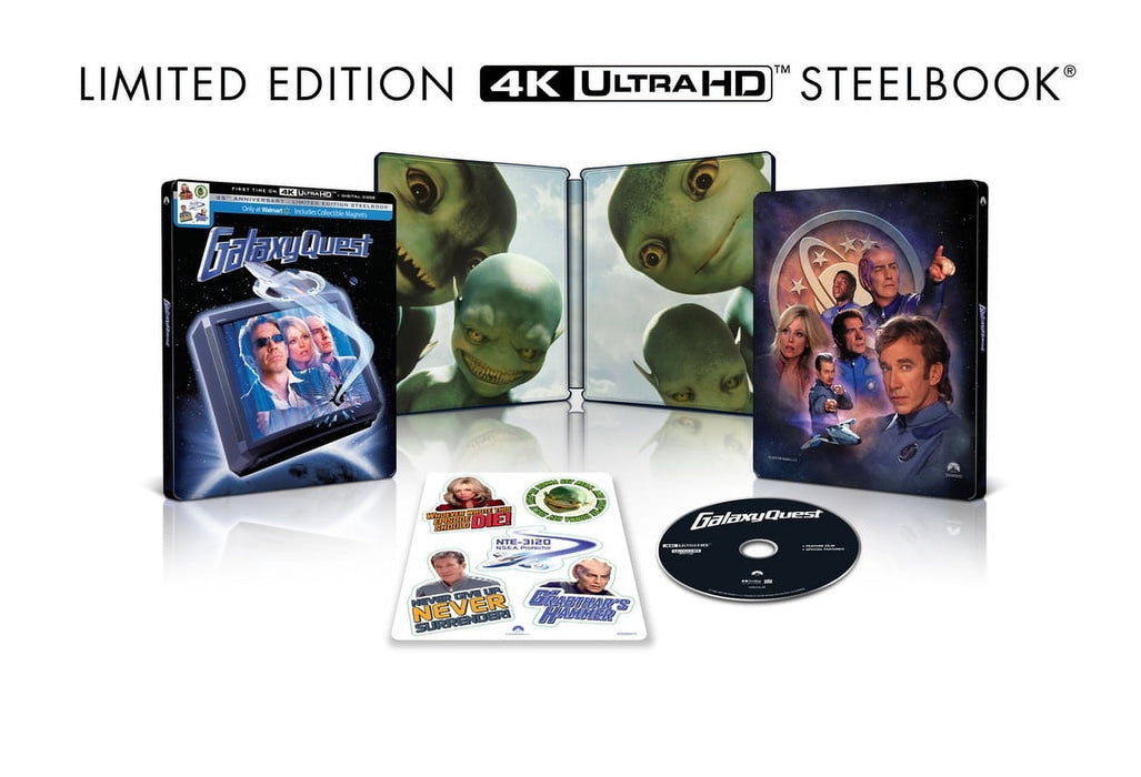 Galaxy Quest - 25th Anniversary Steelbook (4K Ultra HD + Digital) - for just $41.99! 