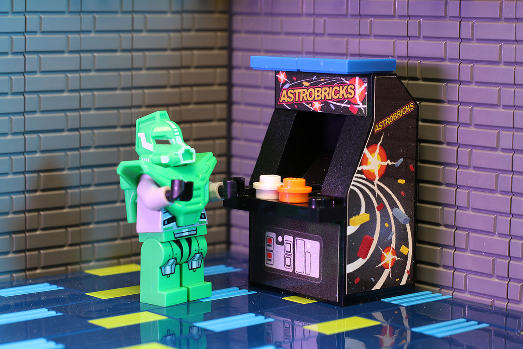 Astrobricks Arcade Machine made using LEGO parts - B3 Customs - Just $9.99! Shop now at Retro Gaming of Denver